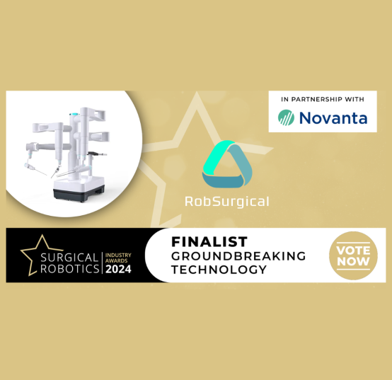 ROB SURGICAL ÉS FINALISTA ALS <span>SURGICAL ROBOTICS INDUSTRY AWARDS 2024</span>